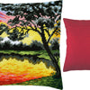 Needlepoint Pillow Kit "Sunset"
