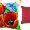 Needlepoint Pillow Kit "Red Tulips"