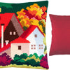 Cross Stitch Pillow Kit "Autumn Landscape"