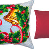 Needlepoint Pillow Kit "Advent Wreath"