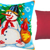 Needlepoint Pillow Kit "Snowman"