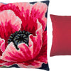 Cross Stitch Pillow Kit "Poppy"