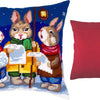 Needlepoint Pillow Kit "Hares’ Carols"