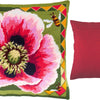 Needlepoint Pillow Kit "Large Poppy"