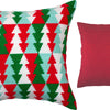 Needlepoint Pillow Kit "Christmas Trees Pattern"