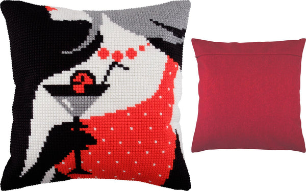 Cross Stitch Pillow Kit 