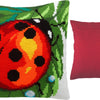 Cross Stitch Pillow Kit "Ladybug"