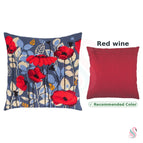 Kit + backing Red wine
