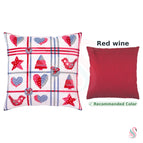 Kit + backing Red wine