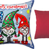 Needlepoint Pillow Kit "Three Dwarves"