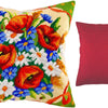 Needlepoint Pillow Kit "Bouquet of Wildflower"
