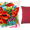 Needlepoint Pillow Kit "Flower arrangement"