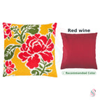 Kit + backing Red wine