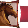Needlepoint Pillow Kit "Stallion"