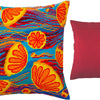 Needlepoint Pillow Kit "Jellyfish at Sunsetting"
