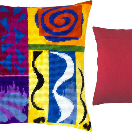 Needlepoint Pillow Kit "Beasts of the Sea"