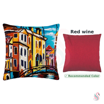 Needlepoint Pillow Kit "Venice"