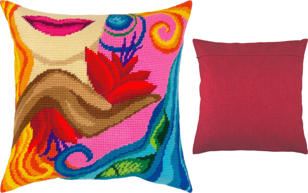 Needlepoint Pillow Kit 