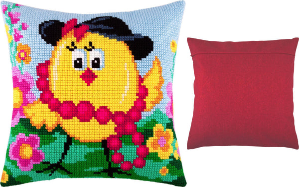 Cross Stitch Pillow Kit 