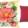 Cross Stitch Pillow Kit "Bouquet"