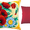 Needlepoint Pillow Kit "Bouquet of Wildflower"