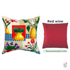 Kit + backing Red wine