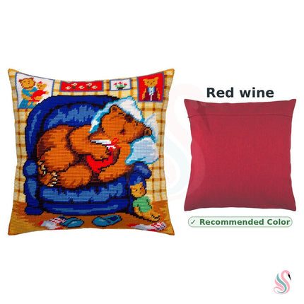 Needlepoint Pillow Kit "Sweet Dreams"