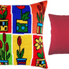 Needlepoint Pillow Kit "Flower Pots"