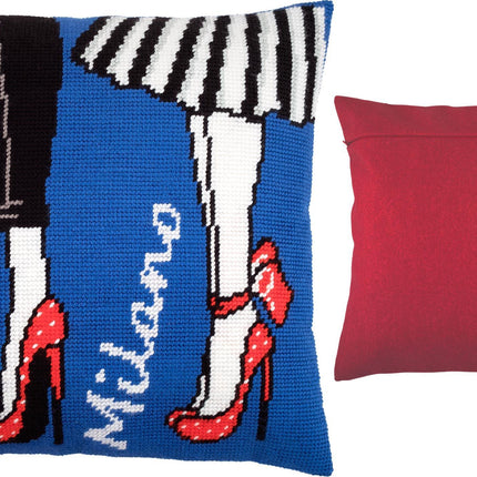 Needlepoint Pillow Kit "Milano"