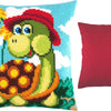 Cross Stitch Pillow Kit "Turtle"