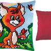 Cross Stitch Pillow Kit "Little Fox"