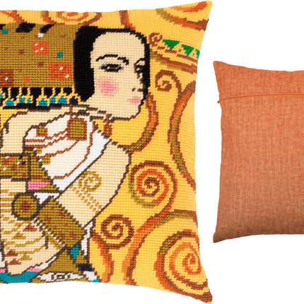 Needlepoint Pillow Kit "Expectation"