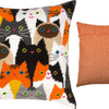 Needlepoint Pillow Kit "Cat choir"