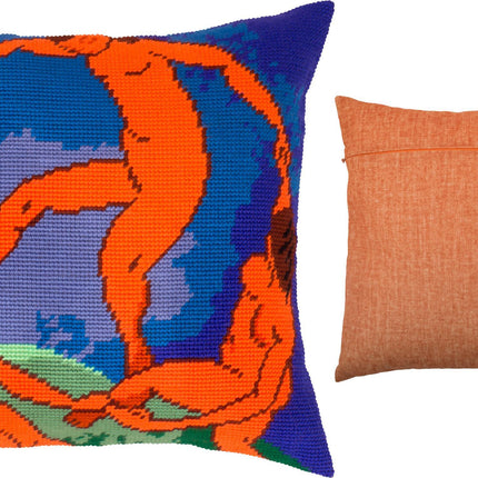 Needlepoint Pillow Kit "Dance"