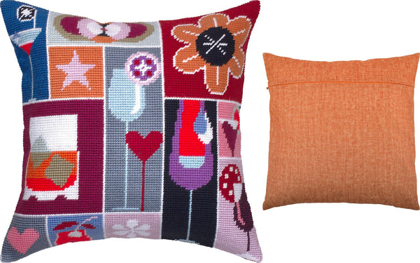 Needlepoint Pillow Kit 
