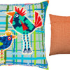 Needlepoint Pillow Kit "Hens"