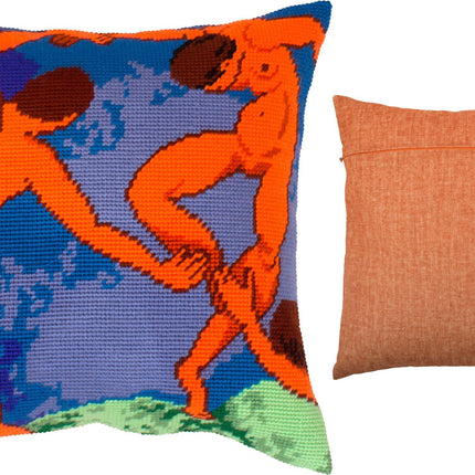 Needlepoint Pillow Kit "Dance"