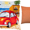 Needlepoint Pillow Kit "Promenade des Anglais"