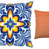 Needlepoint Pillow Kit "Fire and ice"