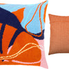 Needlepoint Pillow Kit "Abstract tropics"