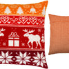 Needlepoint Pillow Kit "Scandinavian Christmas"