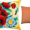 Needlepoint Pillow Kit "Bouquet of Wildflower"