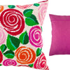 Needlepoint Pillow Kit "Décor of Roses"