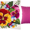 Needlepoint Pillow Kit "Violas"