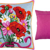 Needlepoint Pillow Kit "Bouquet"