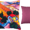 Needlepoint Pillow Kit "Landscape with a House and an Employee"
