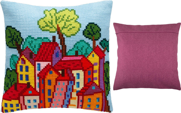 Cross Stitch Pillow Kit 