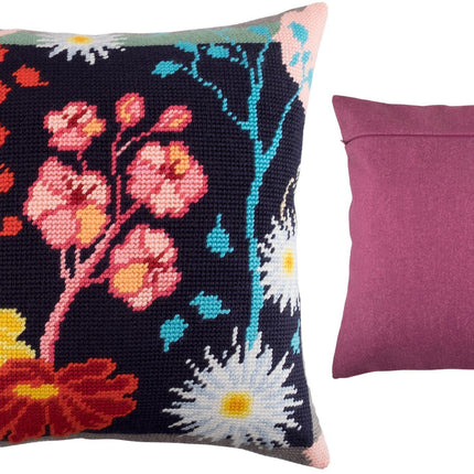 Needlepoint Pillow Kit "Sea Anemones"