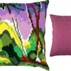 Cross Stitch Pillow Kit "Riverbank, H. Matisse"