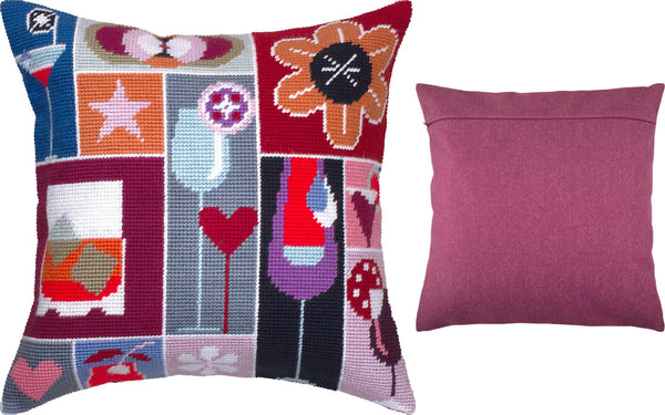 Needlepoint Pillow Kit 